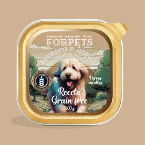 Receta Grain Free de Ternera e Hígado 300gr