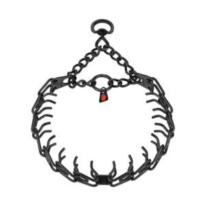 Collar Ultra Plus eslabón corto giratorio de acero inoxidable 3mm